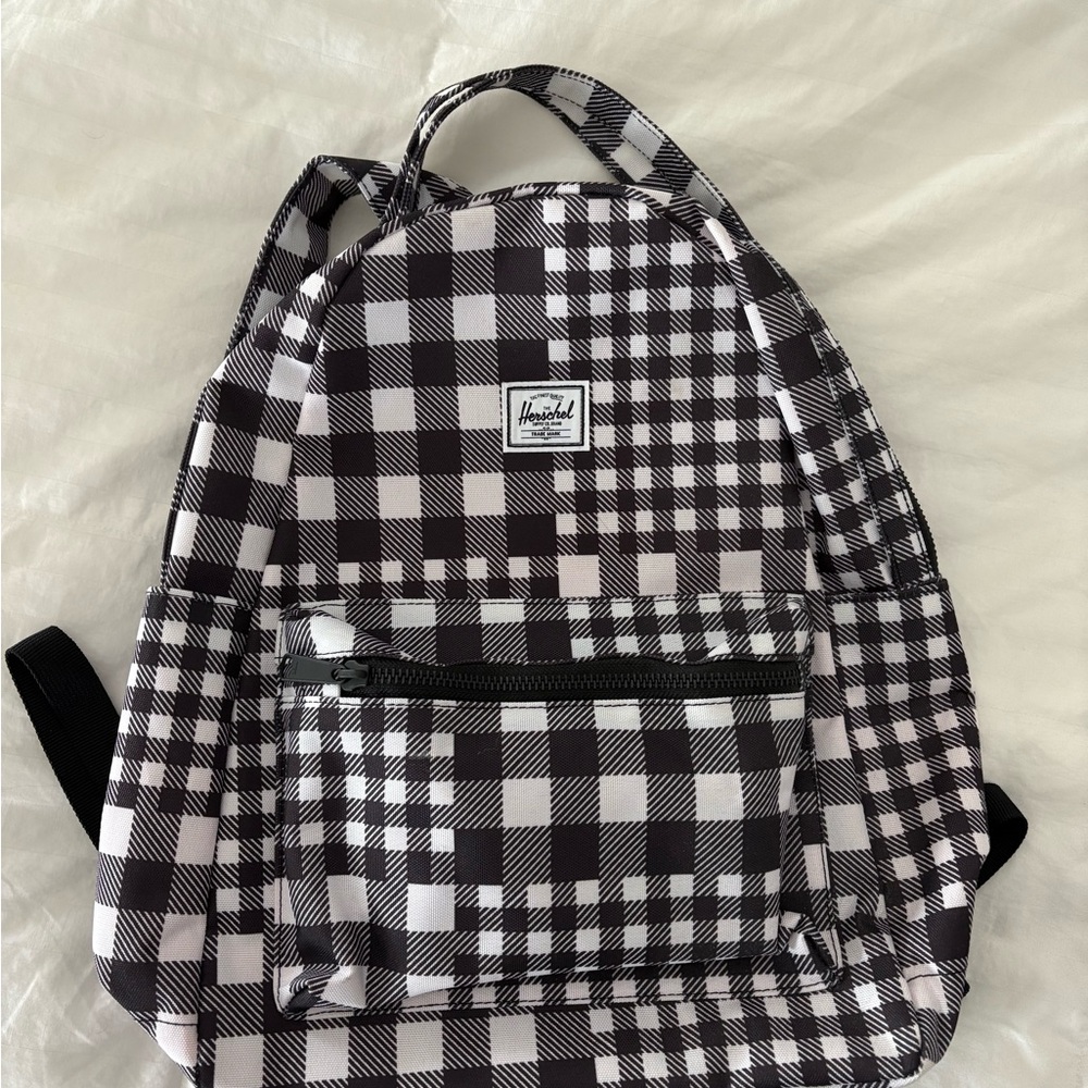 Herschel Supply Company Black and White Checkered Backpack